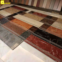 Carreaux de marches d'escalier en porcelaine 600x600 élégants pour la maison, vente en gros en Chine