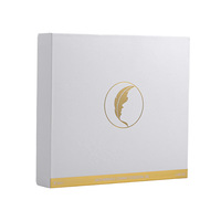 Boîte de papier pliable avec logo en feuille d'or personnalisé Boîtes cadeaux pliables de haute qualité avec magnétique