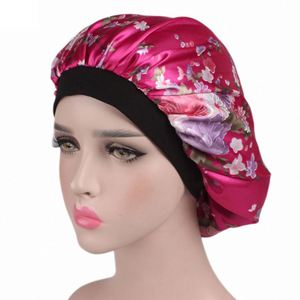 Women Chemo Cap <b>Hair</b> <b>Bonnet</b> Hat Silk Head Cover With Wide Elastic Band Sleep Cap Satin <b>Bonnets</b> - Product Image 1