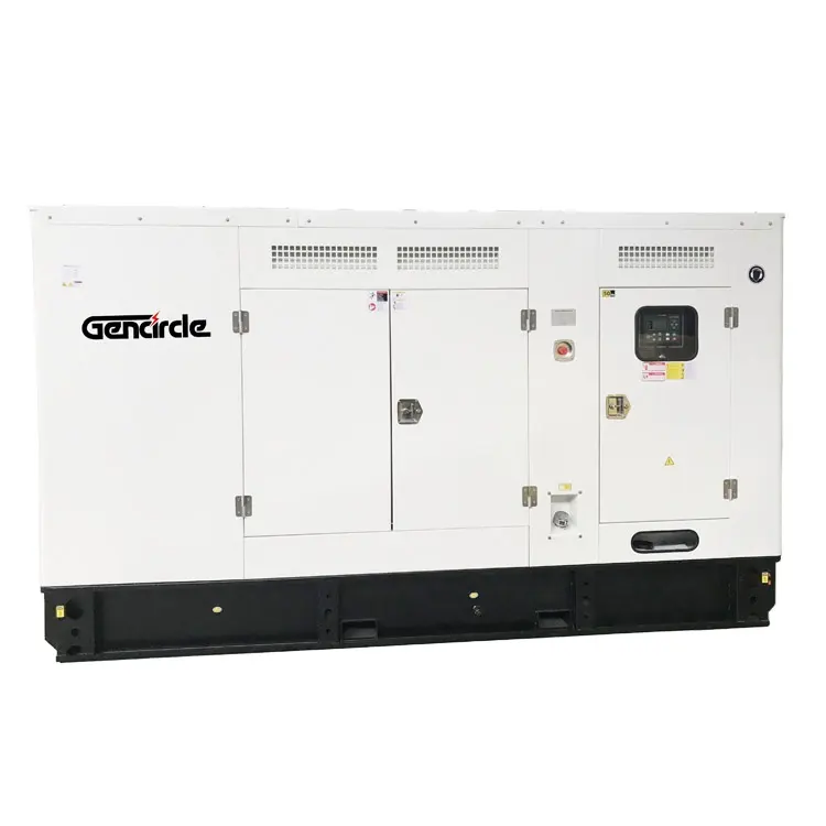 Generator turbin Gas kecil, dengan kanopi senyap 30kw 50kw 100kw 120kw Generator bertenaga Gas untuk dijual/