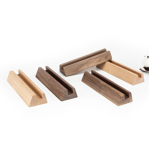 Porte-cartes en bois, porte-notes, design moderne et simple, fabriqué sur mesure en bois, pour l'organisation du bureau - Product Image 1