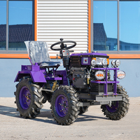 Nouveau tracteur agricole à quatre roues motrices, motoculteur rotatif multifonction, micro-motoculteur, nouveau motoculteur rotatif à quatre roues motrices