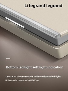 <span class=keywords><strong>Prise</strong></span> Murale Yijing Milan Or 16A pour Climatiseur, <span class=keywords><strong>Prise</strong></span> de Courant à Cinq Trous <span class=keywords><strong>avec</strong></span> <span class=keywords><strong>Interrupteur</strong></span>, Matériau PC, Emballage Inclus - Product Image 3