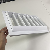 Nuveq Drum Jet Diffuseur Feuille d'aluminium Persiennes d'air en forme de rectangle