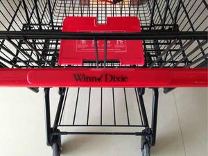 Chariot de courses Technibilt 6240 de style américain, largeur 25 pouces, revêtement poudré, 180L, chariots de courses pour supermarchés - Product Image 5