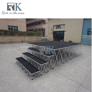 เวทีเคลื่อนที่แบบอลูมิเนียมสำหรับติดตั้งพื้นกลางแจ้งสำหรับใช้ในงานคอนเสิร์ต - Product Image 4
