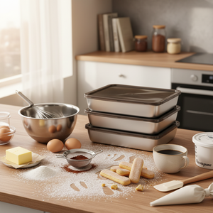 Recipiente Moderno de Gran Tamaño, Duradero y Multifuncional para Conservar la Frescura de los <span class=keywords><strong>Alimentos</strong></span>, de Acero Inoxidable, con Tapa, para Almacenamiento de <span class=keywords><strong>Alimentos</strong></span> en la Cocina - Product Image 6