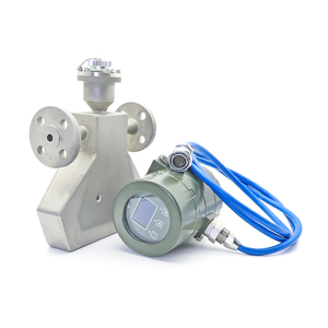 Caudalímetro de masa Coriolis integrado de alta precisión (0.1%) para medición de suspensos, de acero inoxidable SS316L - Product Image 4