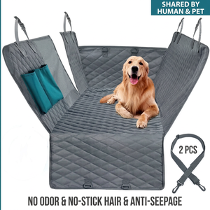 Funda Impermeable Acolchada para Asiento Trasero de Coche para Perros, Protector de Asiento Trasero, Alfombrillas Plegables para Mascotas para SUV, Camioneta y Coche Familiar - Product Image 2