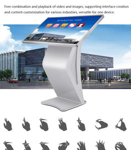 制造商10.1-65英寸4k数字信息触摸亭商业触摸屏显示器K型房地产商业 - Product Image 4