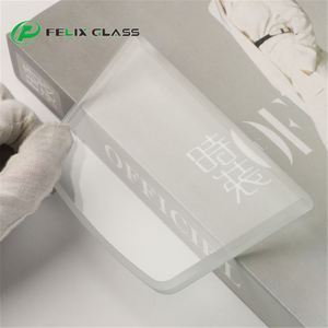 Verre trempé à forme irrégulière personnalisé pour éclairage LED - Product Image 2