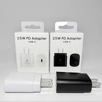 Samsung için 25W Tip C Şarj Cihazı AB BK ABD 25W Tip-C Şarj Cihazı Samsung Şarj Kablosu Samsung S22 S23 S24 S25 S26 S21 için