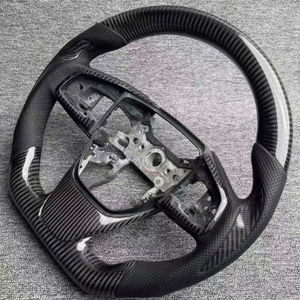 Volante Deportivo de Fibra de Carbono Perforada de Alta Gama OEM para <span class=keywords><strong>Honda</strong></span> <span class=keywords><strong>Civic</strong></span> 10ª Generación - Product Image 3