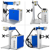 Vevor PEIXU Venta caliente 30W Máquina de marcado láser de fibra portátil 150x150mm Máquina de marcado láser de fibra