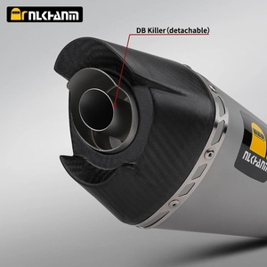 Silencieux Yoshimura AT2 DB Killer pour Triumph Street Triple 765, système d'échappement de moto, modification, acier inoxydable, neuf - Product Image 3