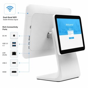 High Performance RK3568 Android POS Machine 4+64 Smart Touch Cash Register with Customer Display and WiFi for Point of sale - Product Image 4
