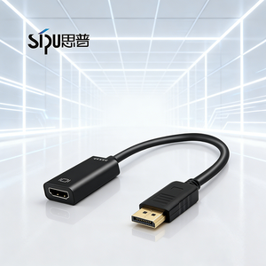 Câble <span class=keywords><strong>adaptateur</strong></span> <span class=keywords><strong>HDMI</strong></span> <span class=keywords><strong>vers</strong></span> <span class=keywords><strong>DisplayPort</strong></span> 4K 60Hz, <span class=keywords><strong>HDMI</strong></span> mâle <span class=keywords><strong>vers</strong></span> DP femelle, pour connexion ordinateur portable <span class=keywords><strong>vers</strong></span> moniteur - Product Image 1