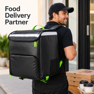 Mochila Térmica Impermeable para Entrega de Comida, Lista para Enviar, en Stock, Bolsa para Pizza para Ciclistas y Motociclistas, Venta al Por Mayor - Product Image 1