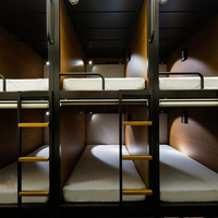 Espace Capsule Hôtel Lit Nouveau Modèle Auberge Lits Superposés Chambre Mobilier Moderne Pas Cher Auberge Capsule Lit Couchage Dosettes