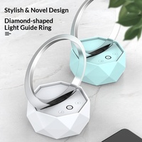 Enceinte sans fil en plastique, cadeau créatif, lumière d'ambiance intelligente RGB colorée, petite veilleuse, lampe de chevet portable pour usage domestique