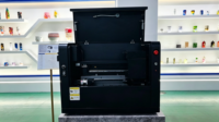 Imprimante jet d'encre UV monocouche Suntec STR-120S, machine d'impression rotative à 360 degrés pour bouteilles et gobelets en verre B2B