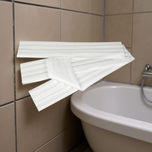 Cinta Selladora Blanca Mastik 490 x 15 x 8 mm, Material Impermeabilizante para Sellado de Juntas - Product Image 2