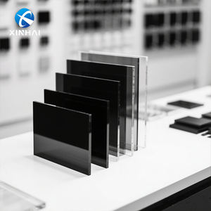 Venta al por mayor 10Mm de espesor teñido humo Color fluorescente Perspex tablero gris hoja acrílica translúcida - Product Image 3