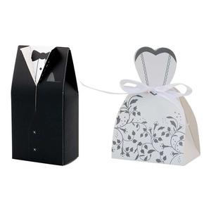 Boîte à bonbons et boîte à souvenirs de mariage de style européen et occidental pour le marié et la mariée - Product Image 2