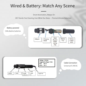 ทำละลายออกซิเจน/PH/เซ็นเซอร์ความเค็มโมดูลทำความสะอาดตัวเอง - Product Image 6