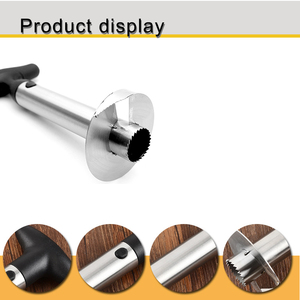 Beeman มีดตัด<span class=keywords><strong>สับปะรด</strong></span>,อุ<span class=keywords><strong>ป</strong></span>กรณ์ครัวมีดปอกตาเพื่อความปลอดภัย - Product Image 4
