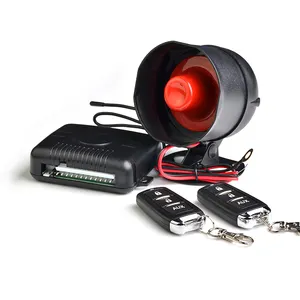 South America market hot car security system anti-hijacking universal one way car remote alarm system