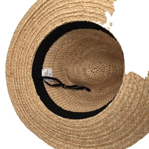 Natural Raffia Straw Panama Travelling Beach Sun <b>Hat</b> - Product Image 4