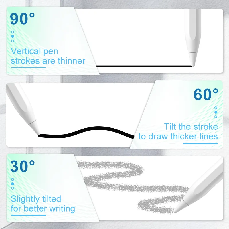 Stilo intelligente per Ipad matita Apple di seconda generazione di ricarica magnetica Wireless Lapiz Tactil penna per Tablet