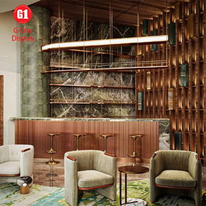 Unités d'affichage LED personnalisées élégantes, canapés stylés, intérieurs d'hôtels raffinés, comptoirs de bar artisanaux, présentoirs d'œuvres d'art uniques - Product Image 2