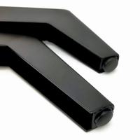 Möbel beine 6 Zoll moderne Metalls chrank Sofa Füße DIY Möbel Schwarze Beine Ersatz für TV-Ständer Kommode und Couch tisch