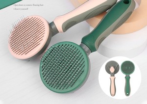 Off-The-SHELF Pet Lược mèo chải chuốt tự làm sạch con chó tự động loại bỏ tóc lược mở knots để loại bỏ nổi tóc - Product Image 4