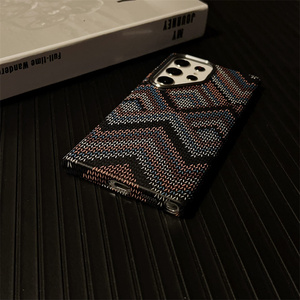 <span class=keywords><strong>Funda</strong></span> Protectora Magnética a Prueba de Golpes de Fibra de Carbono Aramida Pura Real <span class=keywords><strong>para</strong></span> <span class=keywords><strong>Samsung</strong></span> S26 S25 S24 S23 <span class=keywords><strong>Ultra</strong></span> Serie S - Product Image 2