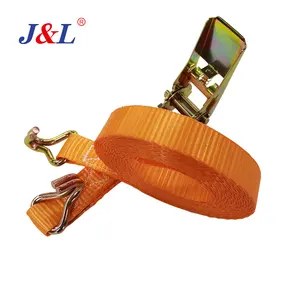 Julisling 25mm 35mm 50mm 래칫 타이다운 스트랩, 화물 확보를 위한 헤비 듀티 래싱, 적재 용량 0.8T 1T 2T 고품질