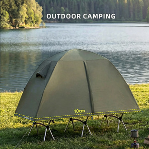 Tente de camping surélevée portable, imperméable, pour la randonnée, la pêche, la chasse, <span class=keywords><strong>lit</strong></span> de camping pliable surélevé - Product Image 3