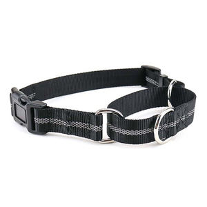<span class=keywords><strong>Collar</strong></span> de entrenamiento de nailon reflectante duradero sin estrangulamiento ajustable de seguridad para mascotas Martingale de nailon para perros pequeños, medianos y grandes - Product Image 1