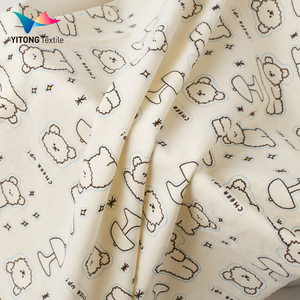 Vải <span class=keywords><strong>cotton</strong></span> jersey dệt kim in kỹ thuật số tùy chỉnh 160gsm, vải <span class=keywords><strong>cotton</strong></span> mềm mại cho bé, vải 100% <span class=keywords><strong>cotton</strong></span> cho quần áo trẻ em - Product Image 5