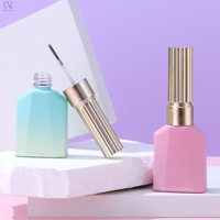 Échantillon Gratuit 2026 Vernis à Ongles Gel OEM/ODM Effet Dégradé Romantique 10ml, Flacons en Verre Vides avec Pinceau et Couvercle