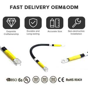 Câbles de connexion pour nouvelles énergies et faisceau de câblage hybride pour batterie avec communication BMS, avec fil de balance JST-XH et isolation en silicone - Product Image 4