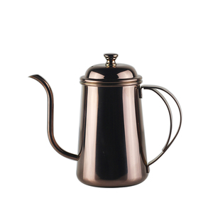 <span class=keywords><strong>Bouilloire</strong></span> à café et thé en acier inoxydable <span class=keywords><strong>de</strong></span> haute qualité au design classique, 650 ml/700 ml, revêtement antiadhésif, <span class=keywords><strong>col</strong></span> <span class=keywords><strong>de</strong></span> <span class=keywords><strong>cygne</strong></span>, bec fin - Product Image 4