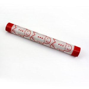 Custom Christmas <b>Silicone</b> <b>Baking</b> Mat Heat-Resistant Fiberglass <b>Baking</b> Mat Sheet with Snowflake, Christmas Tree, Snowman Pattern - Product Image 6