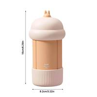 Distributeur de voyage anti-fuite 4-en-1 pour shampoing, lotion, gel, savon – Format cabine avion 60 ml – Ensemble de flacons et outil de maquillage pour soins de la peau