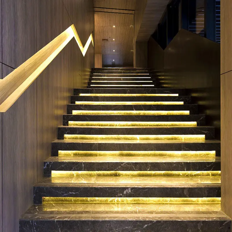 Sensor de movimiento automático para escaleras, controlador de luz led inteligente para escaleras