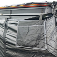 Tente de Douche Latérale Premium à Ouverture Rapide pour Voiture, Tente d'Intimité Pop-Up à Ressort à Gaz, Imperméable pour le Camping et les Voyages