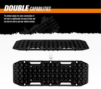 BUNKER INDUST 10T Planches de récupération tout-terrain 4x4 couleur sable clair