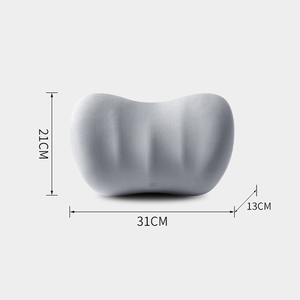 Coussin d'appui-tête de siège de voiture Elephant Tower Oreiller en mousse à mémoire de forme 3D Oreillers pour la tête et le cou avec <span class=keywords><strong>sangle</strong></span> réglable - Product Image 6